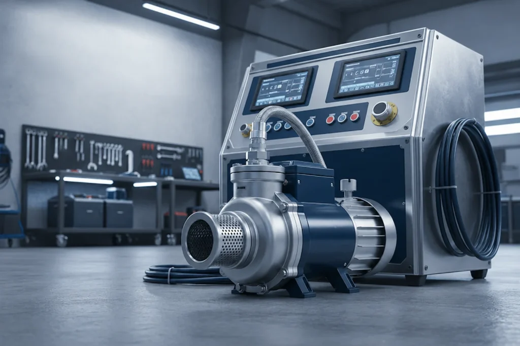 Industrial Water Pump Testing Machine – High Precision Engineering System