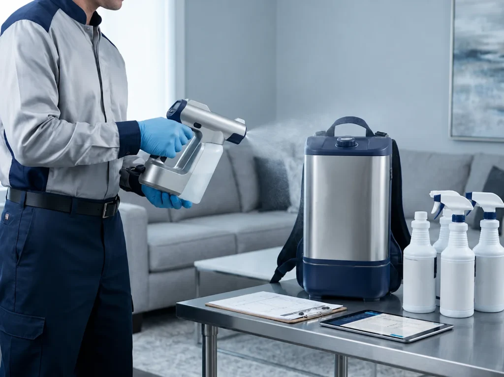Professional Indoor Electrostatic Disinfection Service