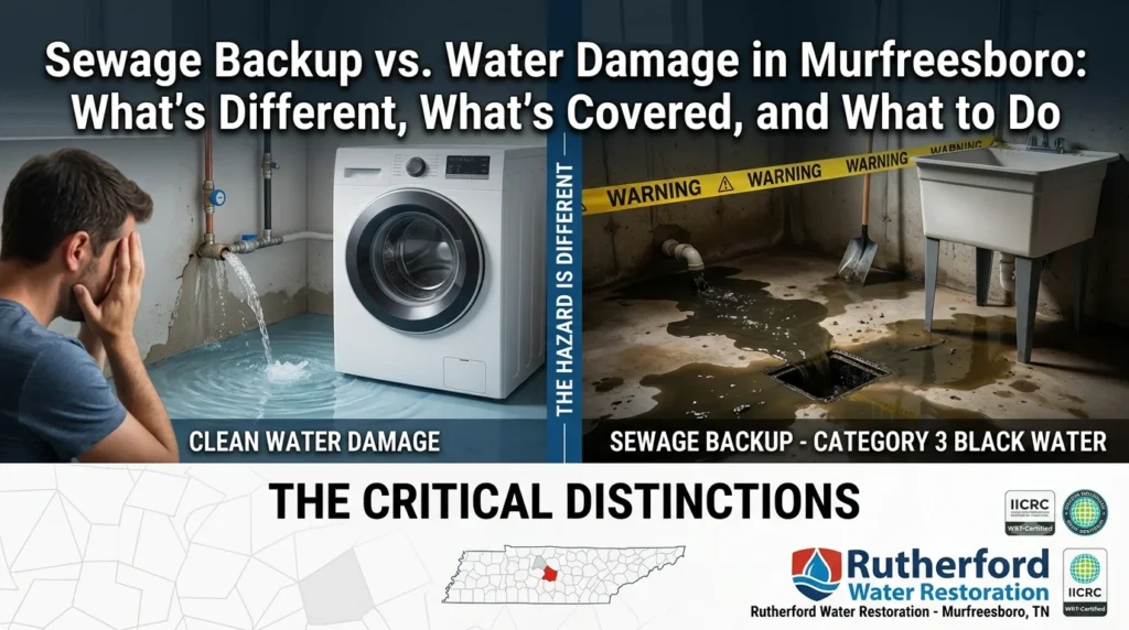water damage in murfreesboro