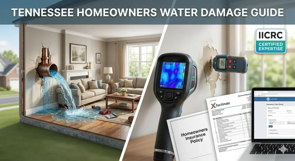 does homeowners insurance cover water damage Tennessee