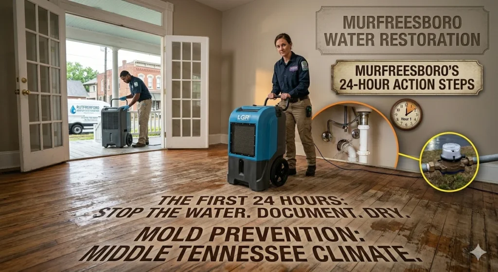 water damage in Murfreesboro TN