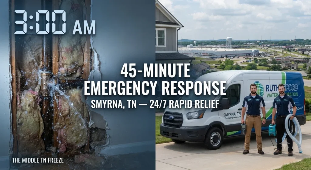 water damage in Smyrna TN